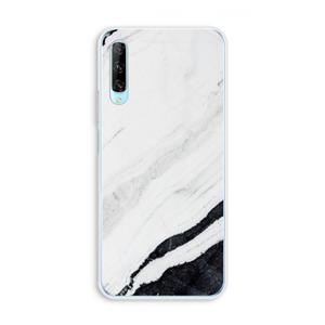 CaseCompany Elegante marmer: Huawei P Smart Pro Transparant Hoesje