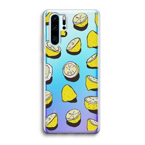 CaseCompany When Life Gives You Lemons...: Huawei P30 Pro Transparant Hoesje