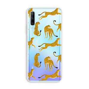 CaseCompany Luipaard: Huawei P Smart Pro Transparant Hoesje