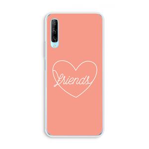 CaseCompany Friends heart: Huawei P Smart Pro Transparant Hoesje