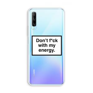 CaseCompany My energy: Huawei P Smart Pro Transparant Hoesje