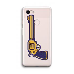 CaseCompany Pew Pew Pew: Google Pixel 3 Transparant Hoesje