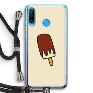 CaseCompany Frisco: Huawei P30 Lite Transparant Hoesje met koord
