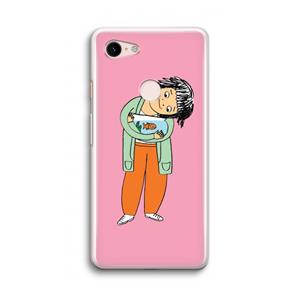 CaseCompany Visknuffel: Google Pixel 3 Transparant Hoesje