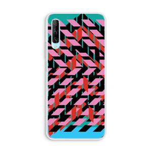 CaseCompany Skew Blush 2: Huawei P Smart Pro Transparant Hoesje