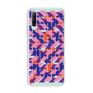 CaseCompany Skew Blush 3: Huawei P Smart Pro Transparant Hoesje