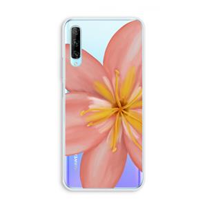 CaseCompany Pink Ellila Flower: Huawei P Smart Pro Transparant Hoesje