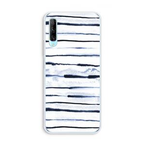 CaseCompany Ink Stripes: Huawei P Smart Pro Transparant Hoesje