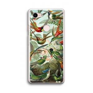 CaseCompany Haeckel Trochilidae: Google Pixel 3 Transparant Hoesje