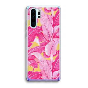 CaseCompany Pink Banana: Huawei P30 Pro Transparant Hoesje
