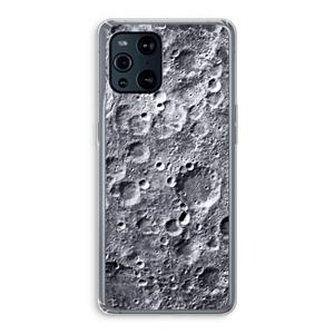 CaseCompany Maanlandschap: Oppo Find X3 Pro Transparant Hoesje