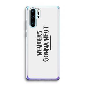 CaseCompany Neuters: Huawei P30 Pro Transparant Hoesje