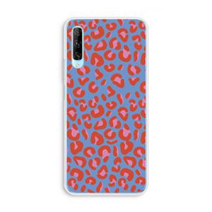 CaseCompany Leopard blue: Huawei P Smart Pro Transparant Hoesje
