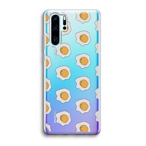 CaseCompany Bacon to my eggs #1: Huawei P30 Pro Transparant Hoesje