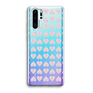 CaseCompany Ass 'n Titties: Huawei P30 Pro Transparant Hoesje