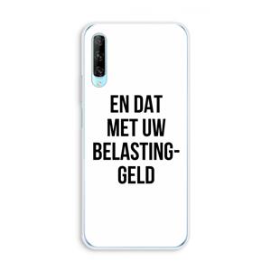 CaseCompany Belastinggeld: Huawei P Smart Pro Transparant Hoesje
