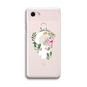 CaseCompany Venus: Google Pixel 3 Transparant Hoesje