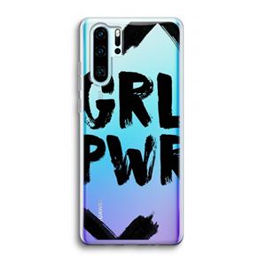 CaseCompany Girl Power #2: Huawei P30 Pro Transparant Hoesje