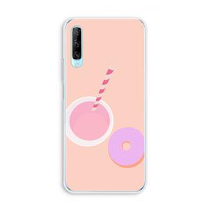 CaseCompany Donut: Huawei P Smart Pro Transparant Hoesje