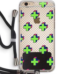 8-bit N°10: iPhone 6 PLUS / 6S PLUS Transparant Hoesje met koord