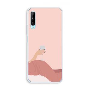 CaseCompany Wine: Huawei P Smart Pro Transparant Hoesje