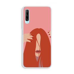 CaseCompany Woke up like this: Huawei P Smart Pro Transparant Hoesje