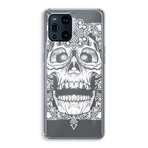 CaseCompany Seek & Destroy: Oppo Find X3 Pro Transparant Hoesje