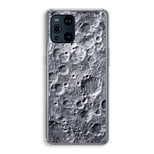 CaseCompany Maanlandschap: Oppo Find X3 Transparant Hoesje