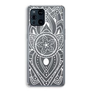 CaseCompany It's Complicated: Oppo Find X3 Pro Transparant Hoesje
