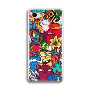 CaseCompany No Rules: Google Pixel 3 Transparant Hoesje