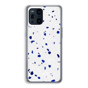 CaseCompany Terrazzo N°5: Oppo Find X3 Pro Transparant Hoesje