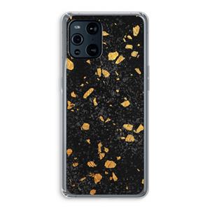 CaseCompany Terrazzo N°7: Oppo Find X3 Pro Transparant Hoesje
