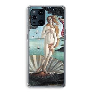 CaseCompany Birth Of Venus: Oppo Find X3 Pro Transparant Hoesje