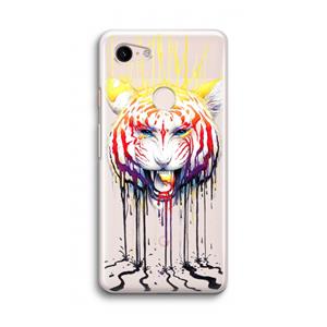 CaseCompany Fading: Google Pixel 3 Transparant Hoesje