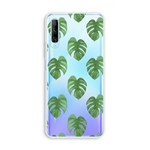 CaseCompany Monstera leaves: Huawei P Smart Pro Transparant Hoesje