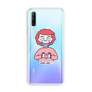 CaseCompany Hartje: Huawei P Smart Pro Transparant Hoesje