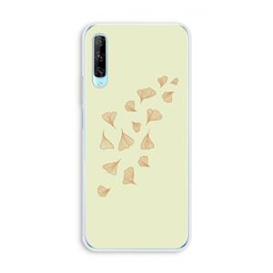 CaseCompany Falling Leaves: Huawei P Smart Pro Transparant Hoesje