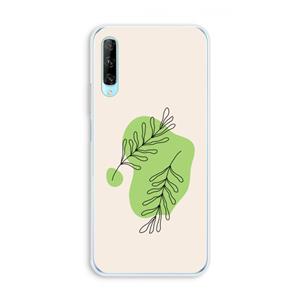 CaseCompany Beleaf in you: Huawei P Smart Pro Transparant Hoesje