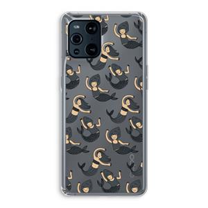 CaseCompany Zeemeermin: Oppo Find X3 Transparant Hoesje