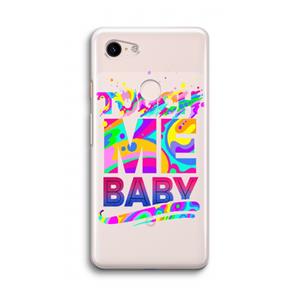 CaseCompany Touch Me: Google Pixel 3 Transparant Hoesje