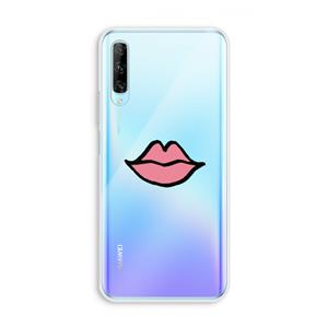 CaseCompany Kusje: Huawei P Smart Pro Transparant Hoesje
