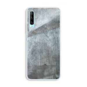 CaseCompany Grey Stone: Huawei P Smart Pro Transparant Hoesje