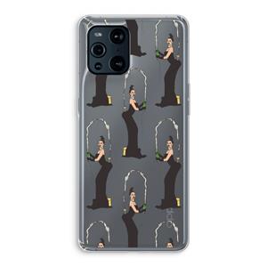 CaseCompany Pop Some Kim: Oppo Find X3 Transparant Hoesje
