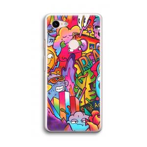 CaseCompany Dreams: Google Pixel 3 Transparant Hoesje
