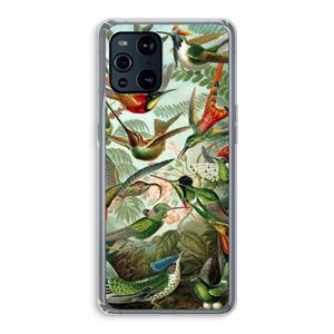 CaseCompany Haeckel Trochilidae: Oppo Find X3 Pro Transparant Hoesje