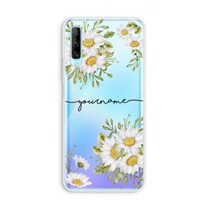 CaseCompany Daisies: Huawei P Smart Pro Transparant Hoesje