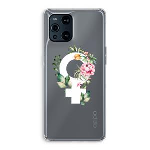 CaseCompany Venus: Oppo Find X3 Pro Transparant Hoesje