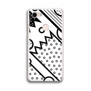 CaseCompany Pop Art #4: Google Pixel 3 Transparant Hoesje