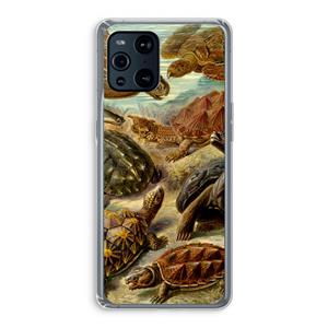 CaseCompany Haeckel Chelonia: Oppo Find X3 Transparant Hoesje