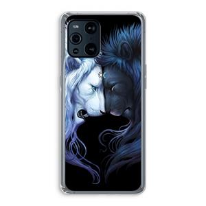 CaseCompany Brotherhood: Oppo Find X3 Pro Transparant Hoesje